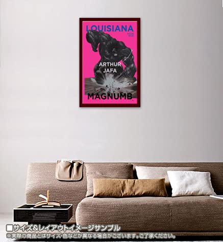 額装品/Magnumb Pink 2017 アーサー ジャファ/アートポスター Amazon | ポスター アーサー ジャファ Magnumb Pink 2017 額装品